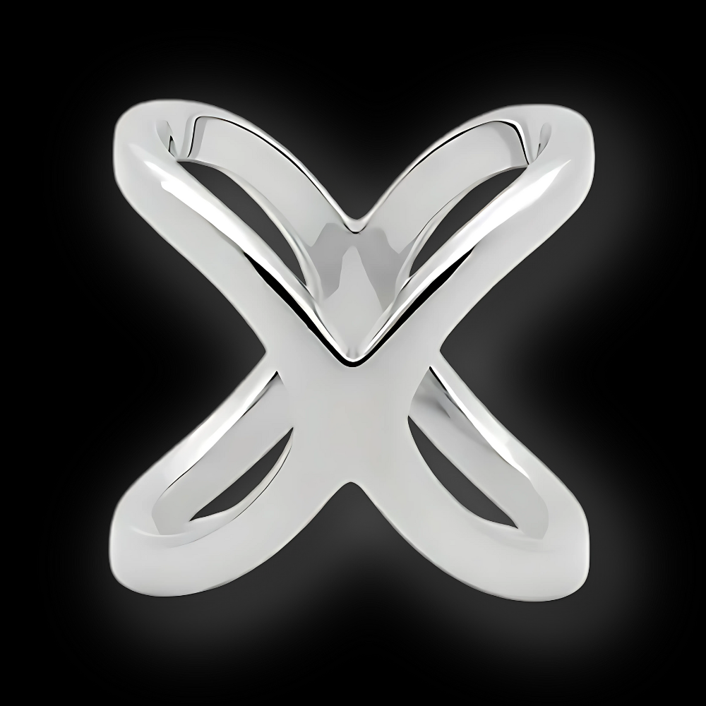 Duality Ring - silver